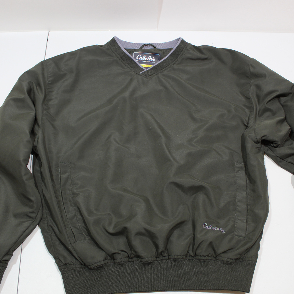 Cabela's Mens Medium Pullover Windbreaker Jacket